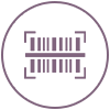 Barcode scanning icon